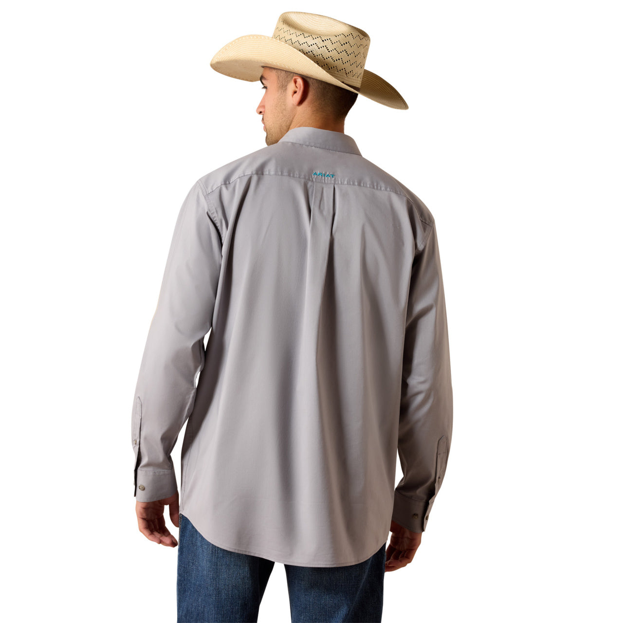 Ariat Men's Everything Sky Rocket Grey Classic Fit Shirt 10072733