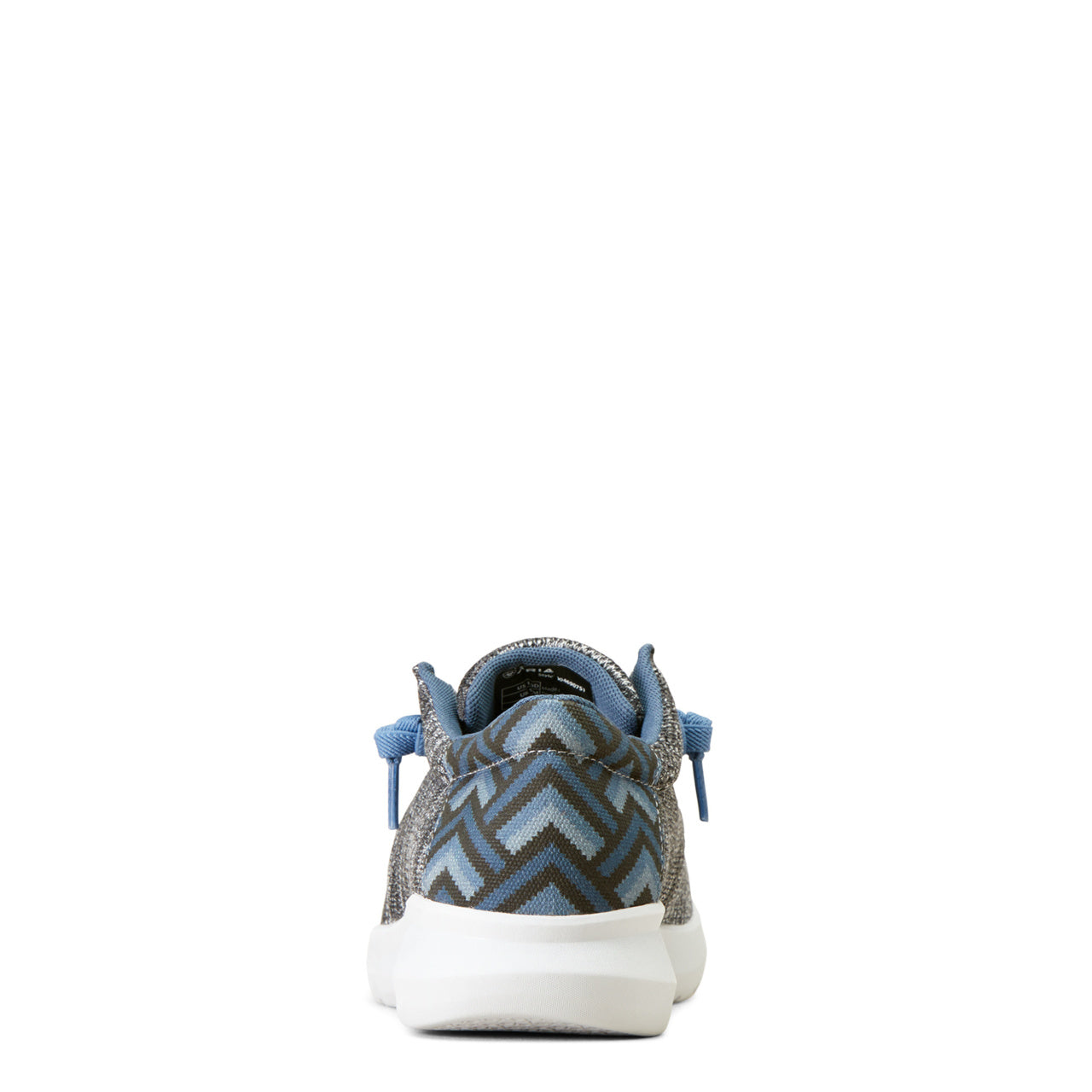 Ariat Men's Hilo Heather Grey & Blue Slip On Shoes 10046907