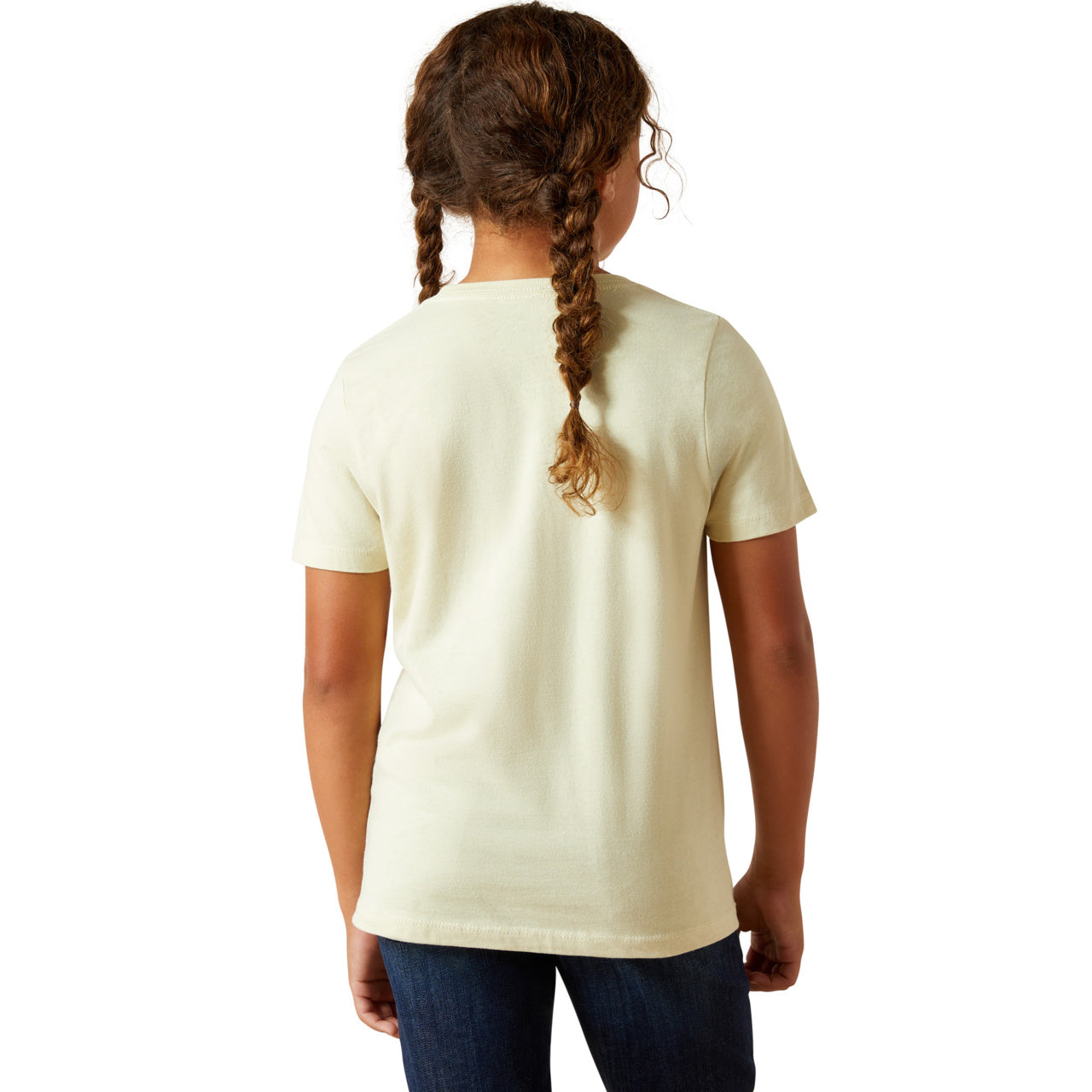 Ariat Youth Girl's Never Outta Style Graphic Wheat T-Shirt 10062920