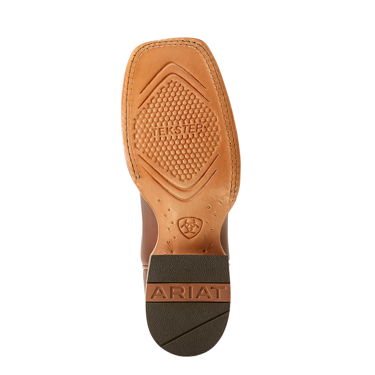 Ariat Ladies Frontier Tilly Dapper Tan & Surf Blue Western Boot 10053642