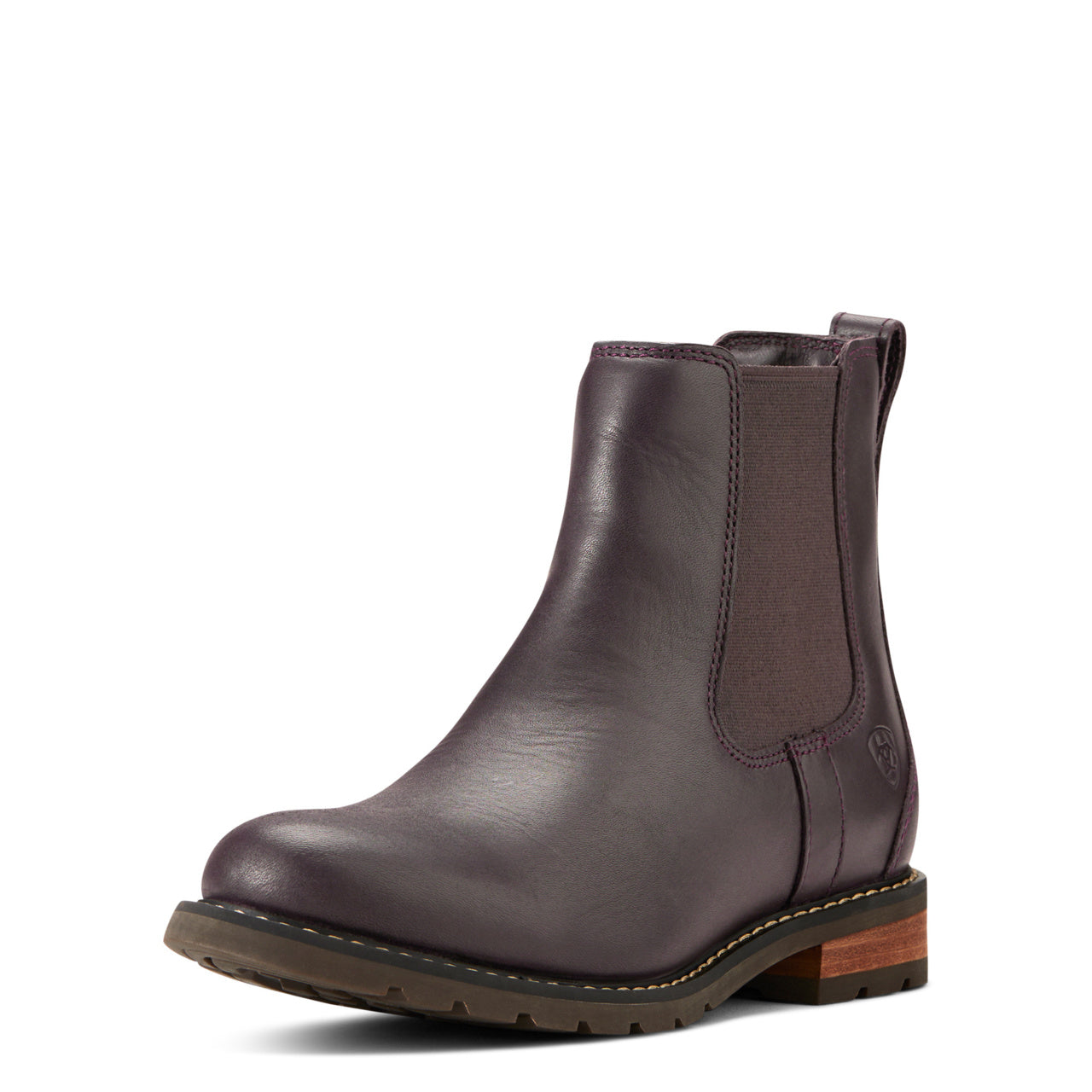 Ariat Ladies Wexford Waterproof Chelsea Cordovan Boot 10024996
