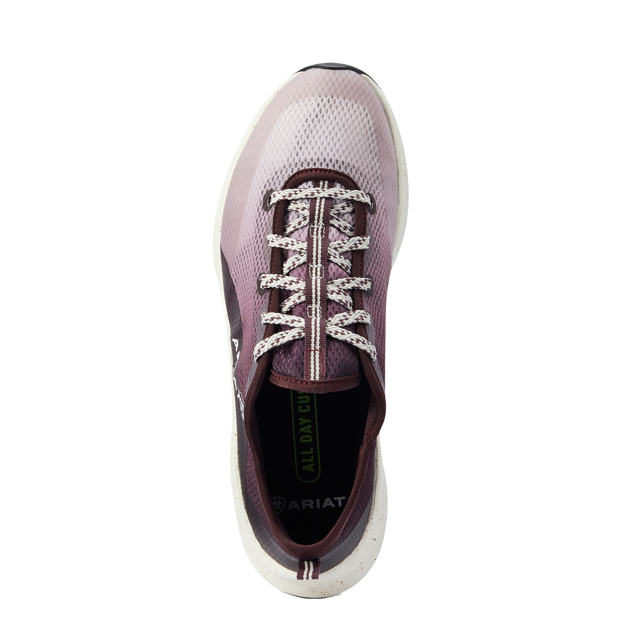Ariat Ladies Shift Runner Winetasting Purple Lace Up Sneakers 10042568