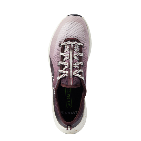 Ariat Ladies Shift Runner Winetasting Purple Lace Up Sneakers 10042568