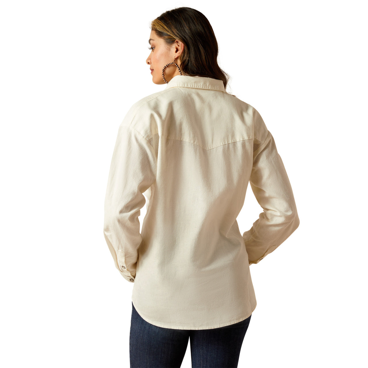 Ariat Ladies Wilkes Cloud Dancer Shirt