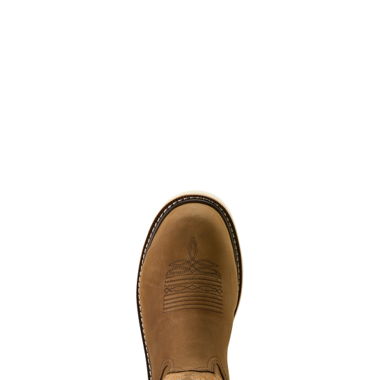 Ariat Men's Activator Argo Waterproof Distressed Brown Work Boots 10063861