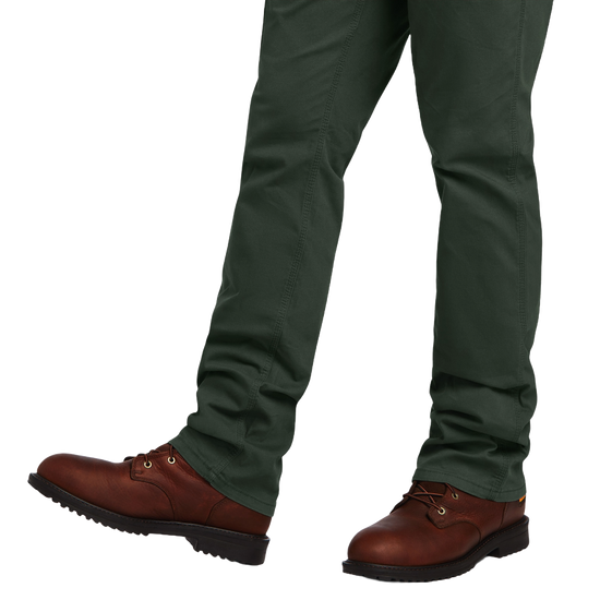 Ariat® Men's Rebar M4 Relaxed DuraStretch™ Deep Forest Jeans 10041085
