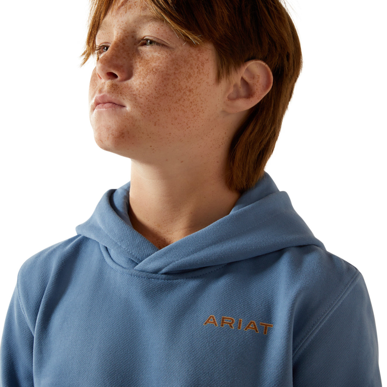 Ariat Youth Boy's Sun Valley Circle Coronet Blue Hoodie 10062463