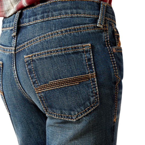 Ariat Youth Boy's B4 Relaxed Baron Cyclone Boot Cut Jean 10065919
