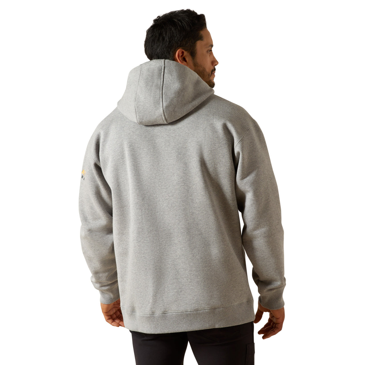 Ariat Men's Rebar Heavyweight Heather Grey Hoodie 10062707