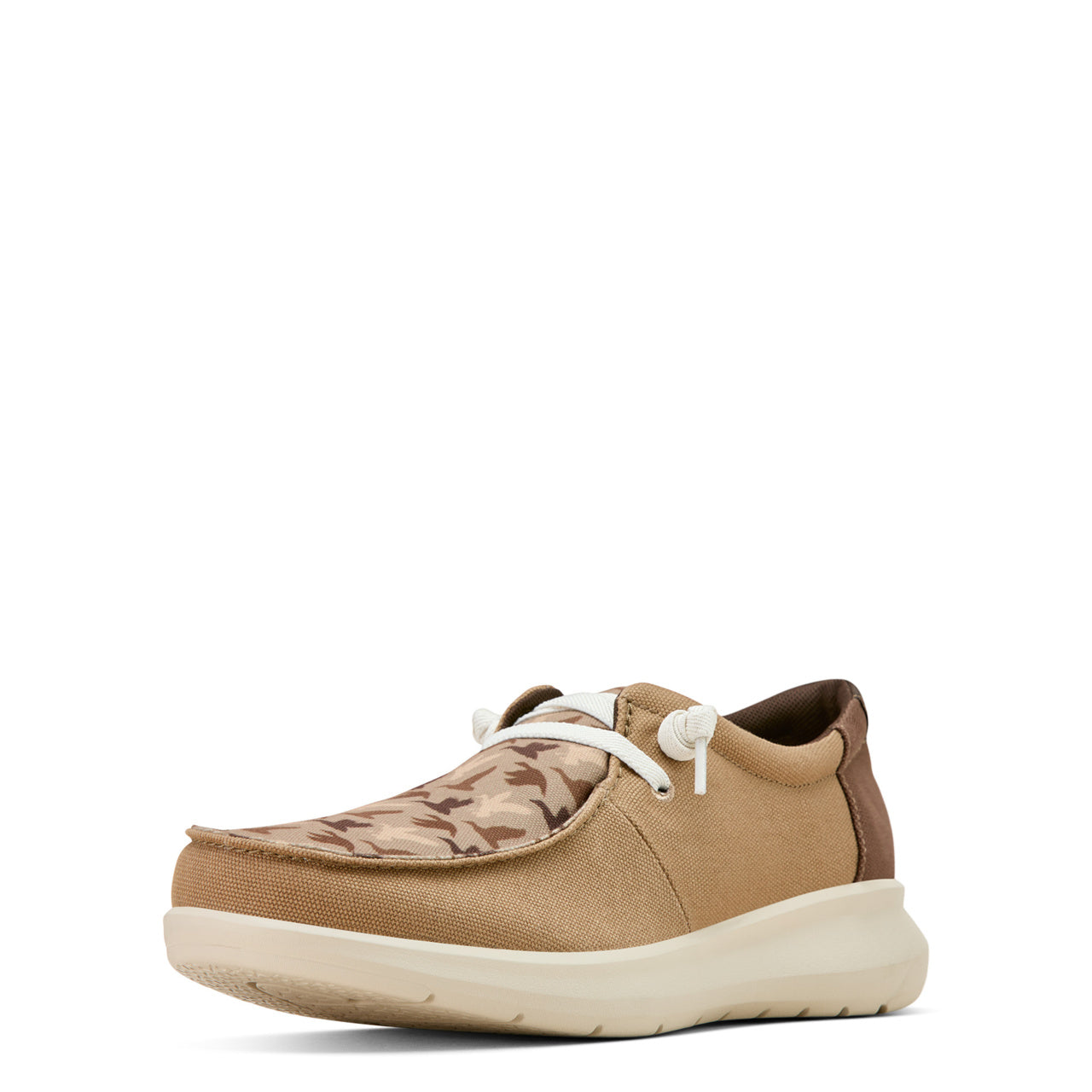 Ariat Men's Duck Graphic Cedar Brown Hilo Slip On Shoe 10061208