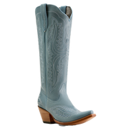 Ariat Ladies Casanova X Toe Vintage Denim Tall Western Boots 10064079