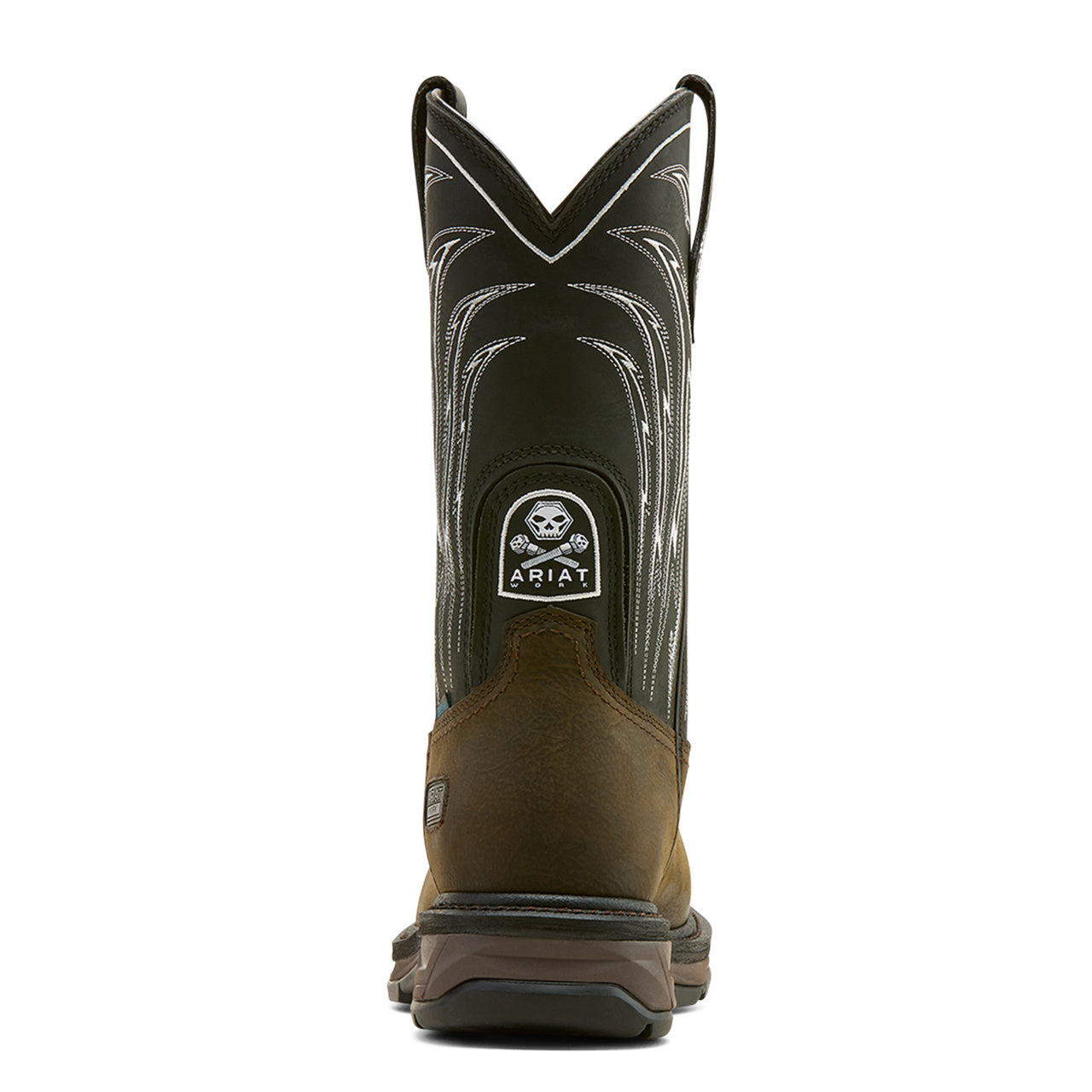 Ariat Men's WorkHog XT Graphic Waterproof Coffee Brown Work Boot 10074207