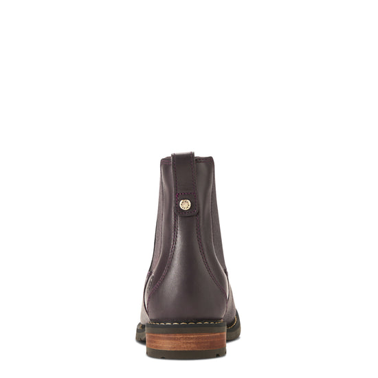 Ariat Ladies Wexford Waterproof Chelsea Cordovan Boot 10024996