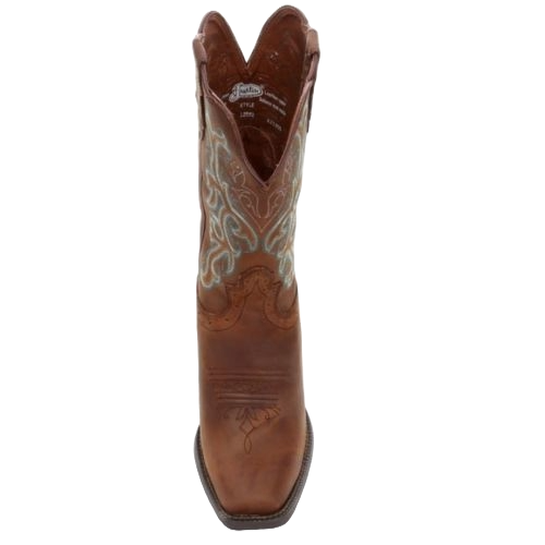 Load image into Gallery viewer, Justin Ladies Sorrel Apache Stampede Western Boots L2552

