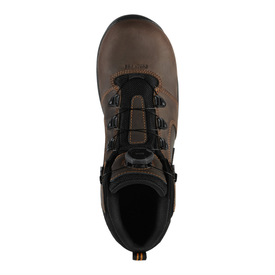 Danner Men's Vicious BOA Brown & Orange Work Boot 13800 Danner Men's Vicious BOA Brown & Orange Work Boot 13800