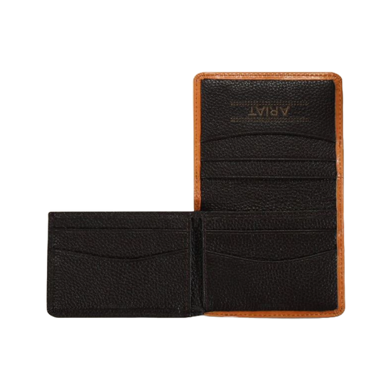 Ariat Floral Embossed Light Brown Leather Bifold Wallet A3551108