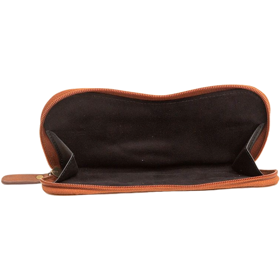 Myra Bag Ladies Floppy Floral Brown Sunglasses Case S-7013