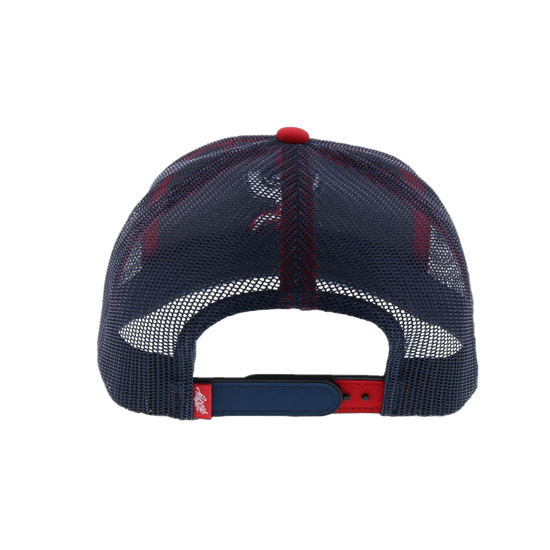 Hooey Texican White & Blue Trucker Cap 1909T-WHBL