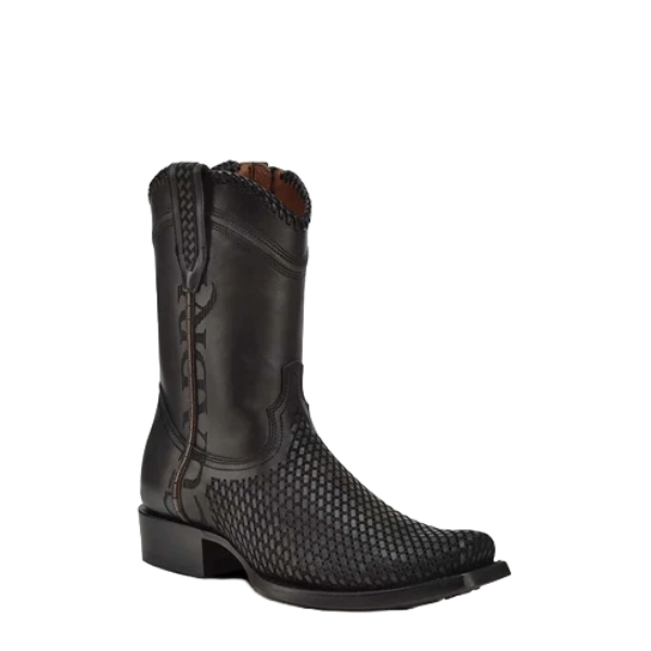 Cuadra Men's Oxford Laser & Woven Narrow Square Toe Boots CU969