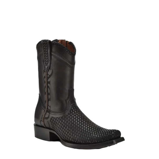 Cuadra Men's Oxford Laser & Woven Narrow Square Toe Boots CU969