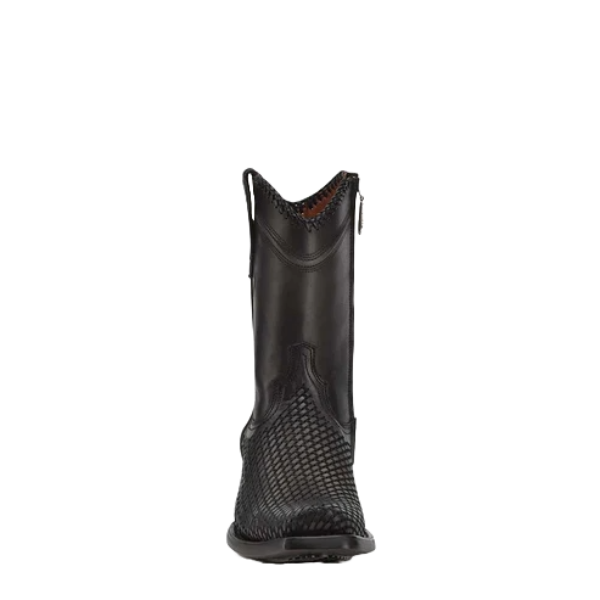 Cuadra Men's Oxford Laser & Woven Narrow Square Toe Boots CU969