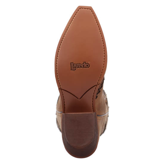 Laredo Coyote Creek Women's Boots Tan : 9 B - Medium, Leather
