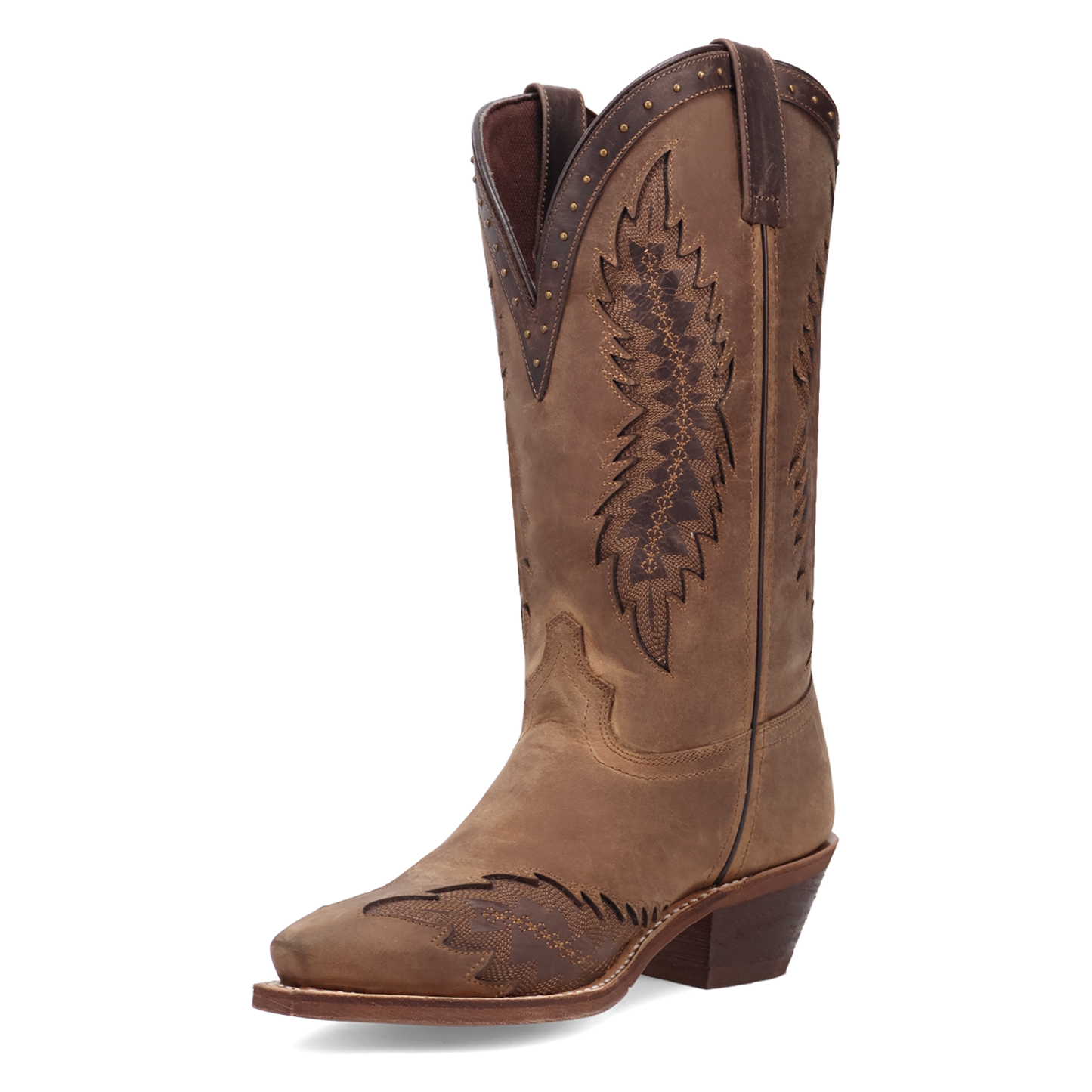 Laredo Ladies Coyote Creek Tan Leather Western Boot 20057-TAN