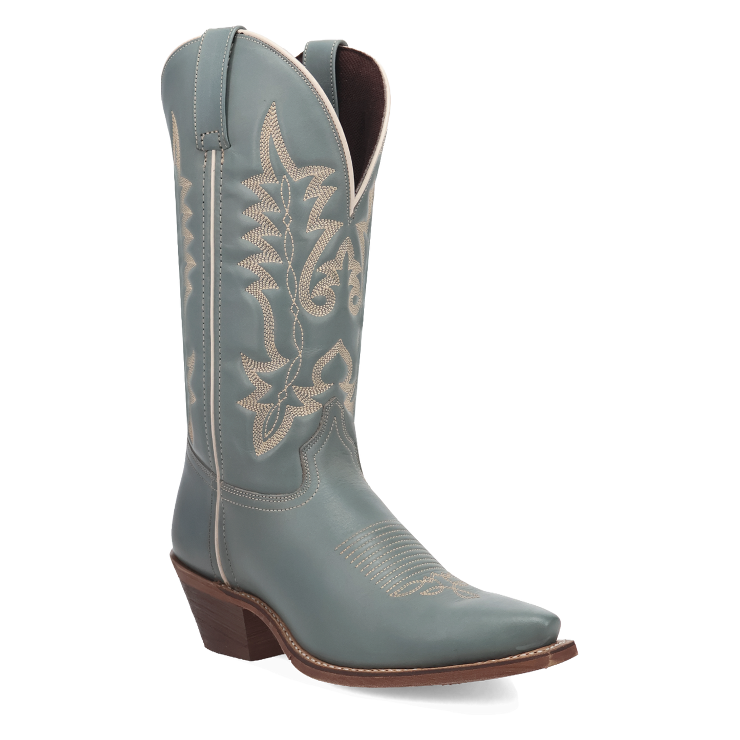 Laredo Ladies Carly Sky Blue Leather Western Boot 20069-BL2
