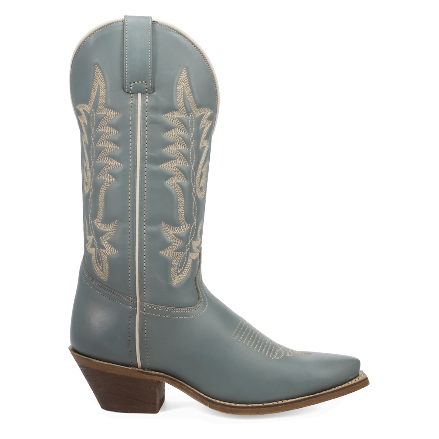 Laredo Ladies Carly Sky Blue Leather Western Boot 20069-BL2