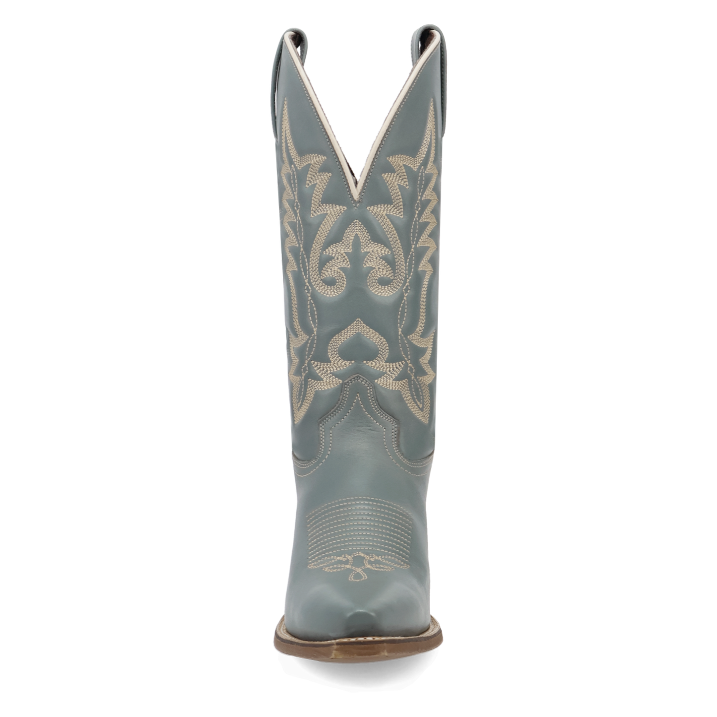 Laredo Ladies Carly Sky Blue Leather Western Boot 20069-BL2