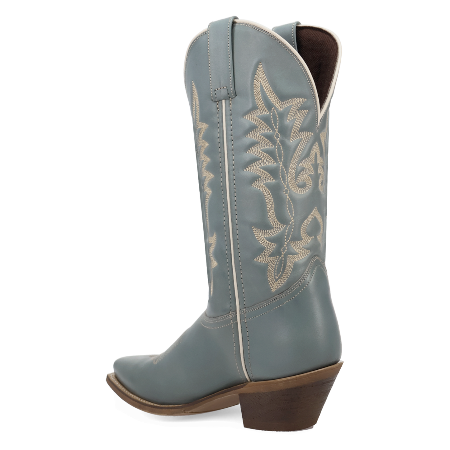Laredo Ladies Carly Sky Blue Leather Western Boot 20069-BL2