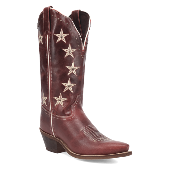 ウエスタンハート ヴィンテージ 6 7/8 メキシコ製 Laredo ラレド希少 Laredo Ladies Serenade Dark Red Leather Western Boot 20080