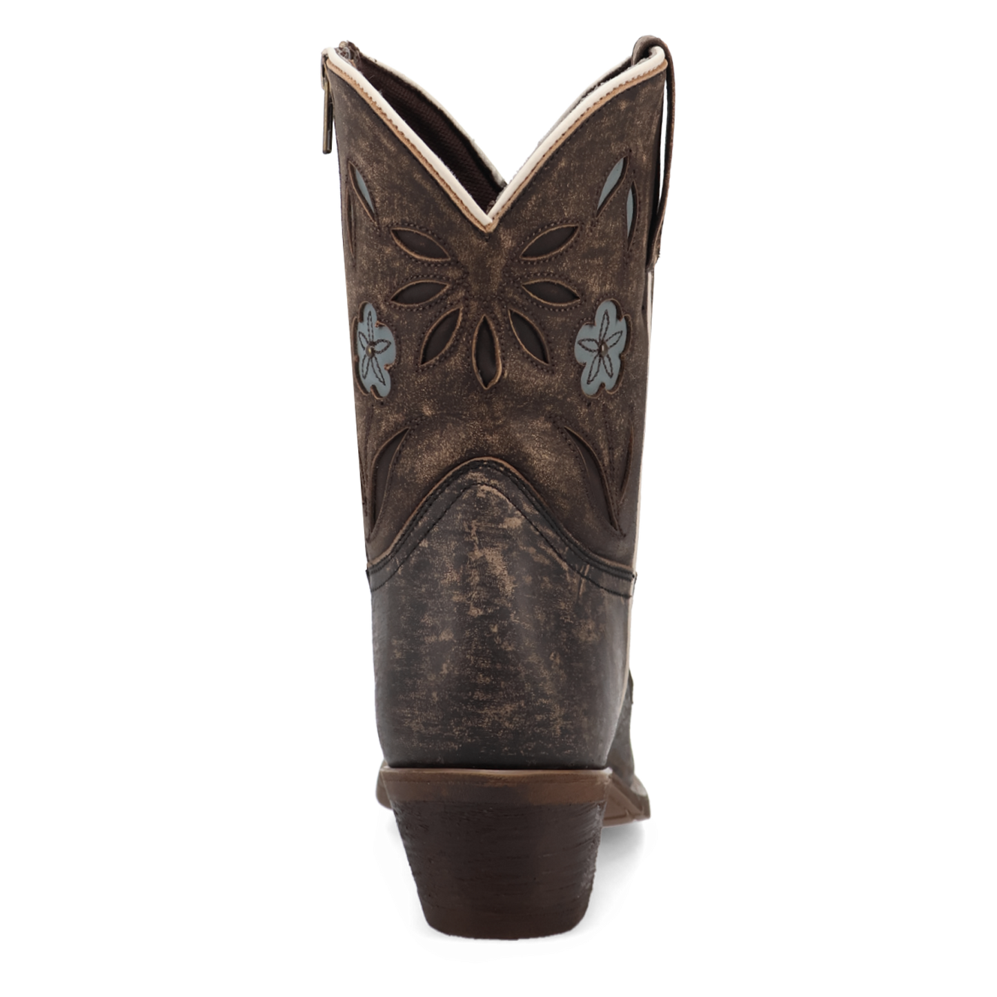 Laredo Ladies Wild Petal Navy Leather Bootie 20087