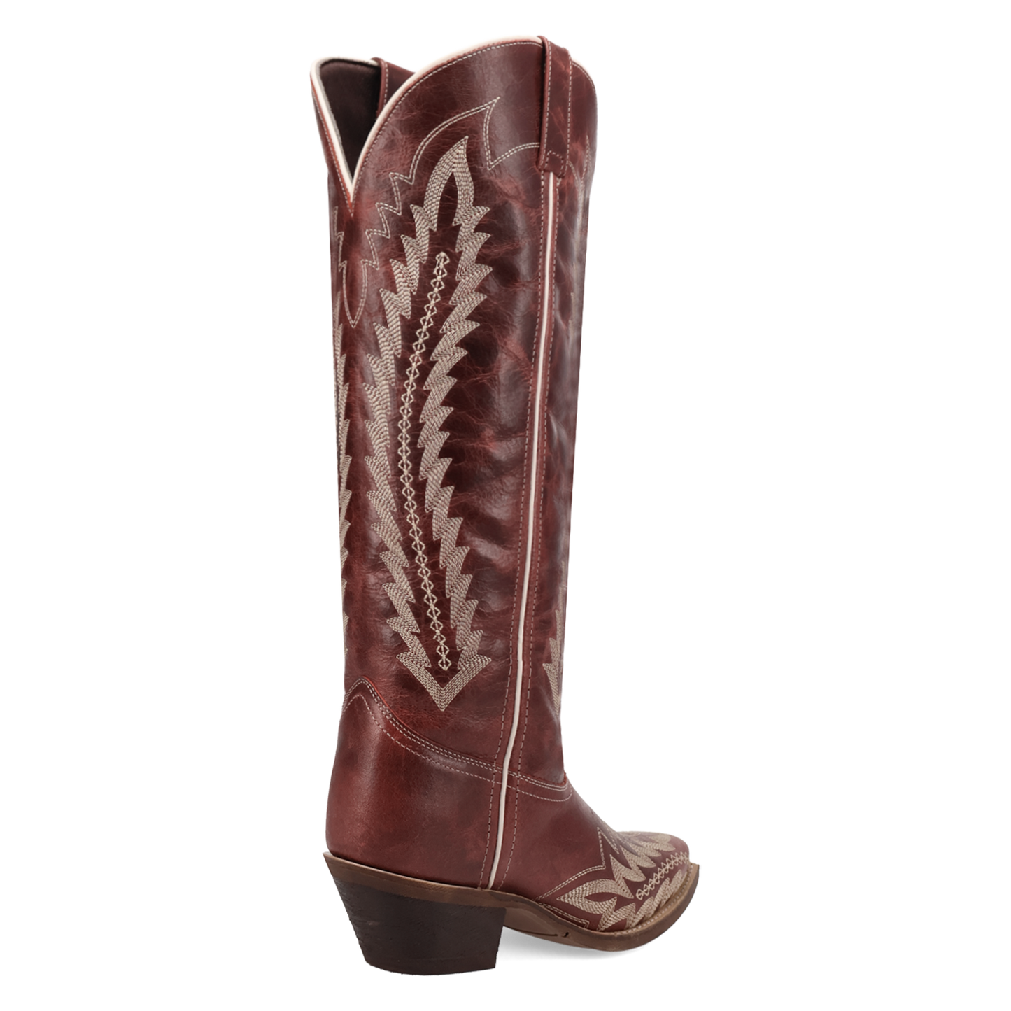 Laredo Ladies Roxelle Wide Calf Red Leather Western Tall Boot 20090WC
