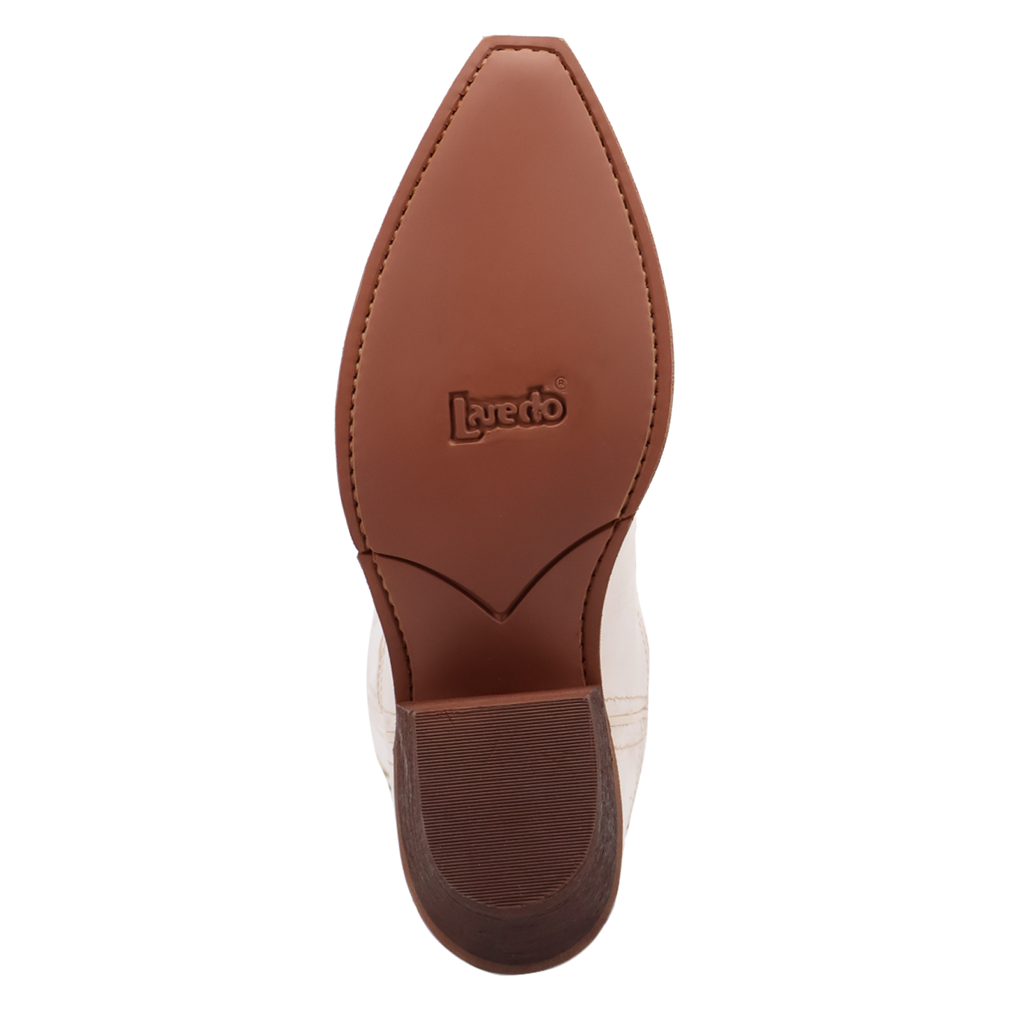 Laredo Ladies Serenade White Leather Western Boot 20091