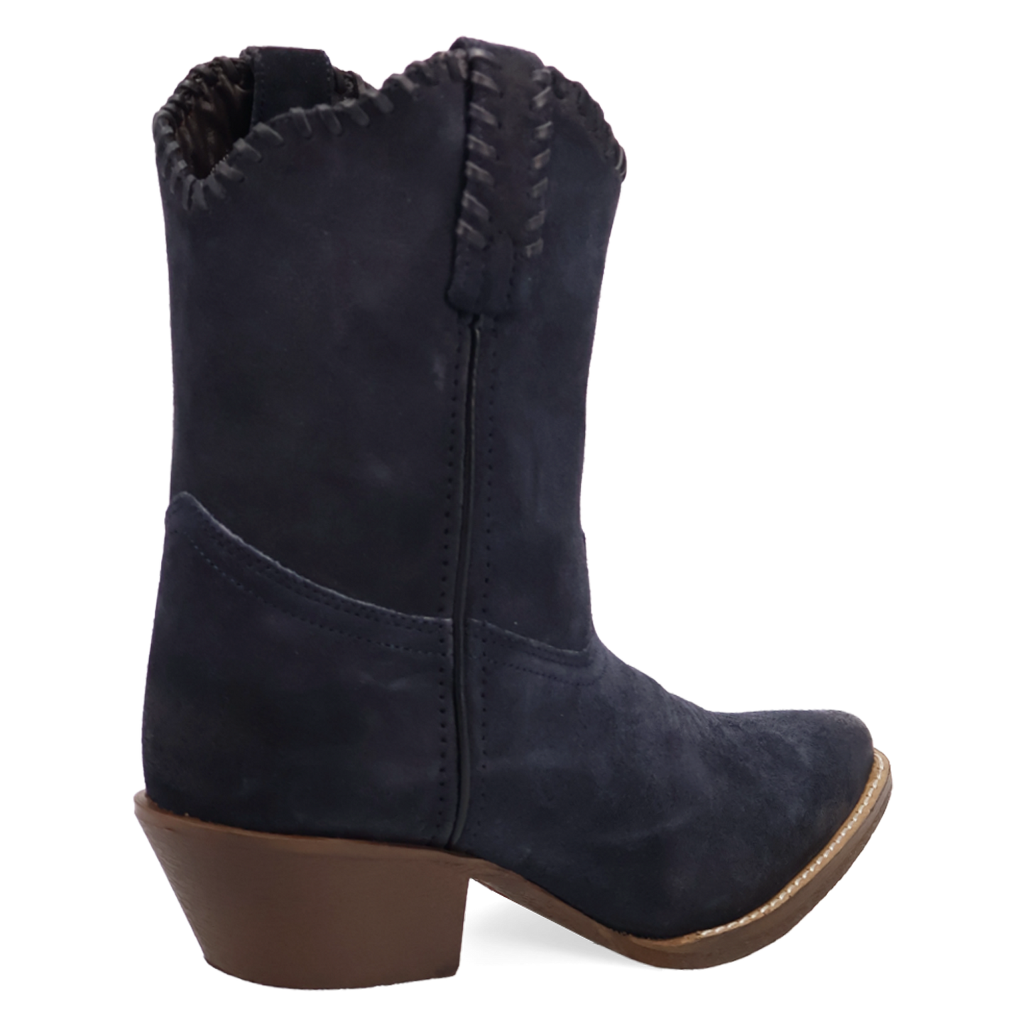 Laredo Whitley Blue Suede Leather Bootie 20112