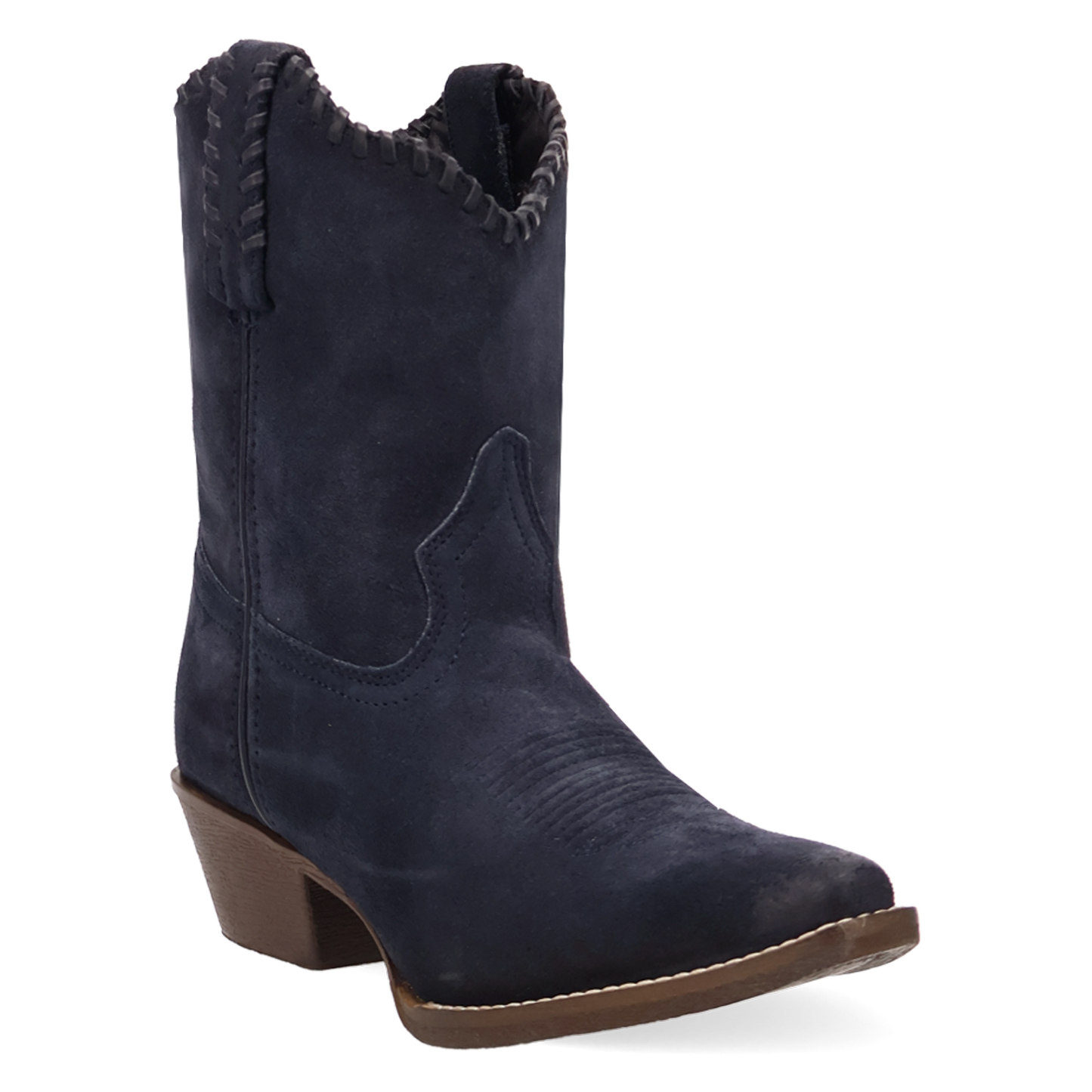Laredo Whitley Blue Suede Leather Bootie 20112