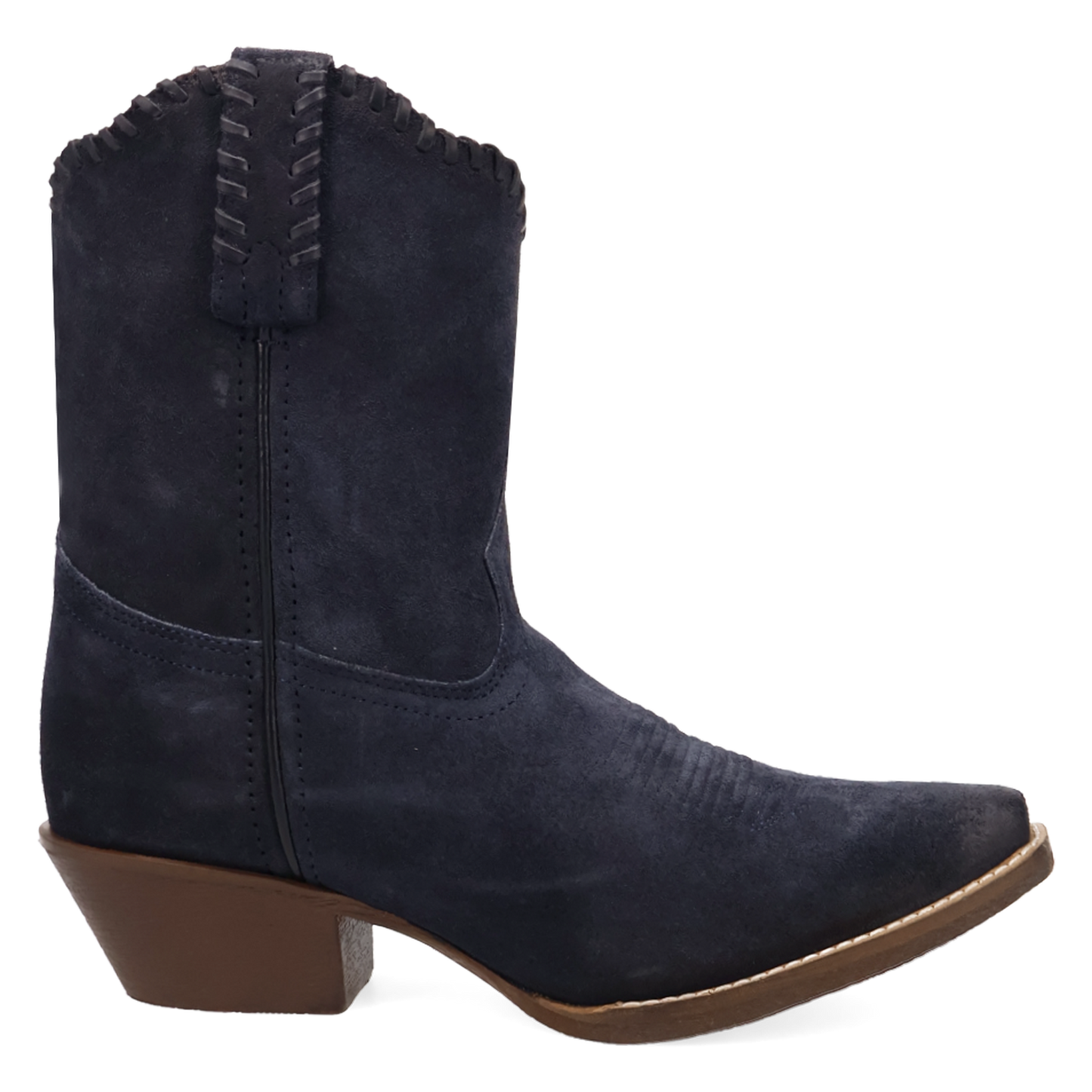 Laredo Whitley Blue Suede Leather Bootie 20112