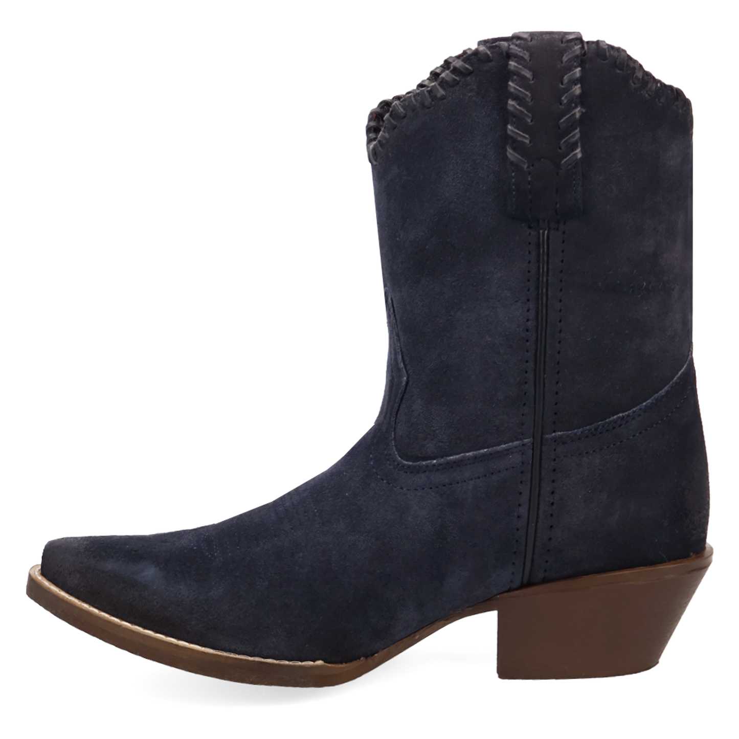 Laredo Whitley Blue Suede Leather Bootie 20112
