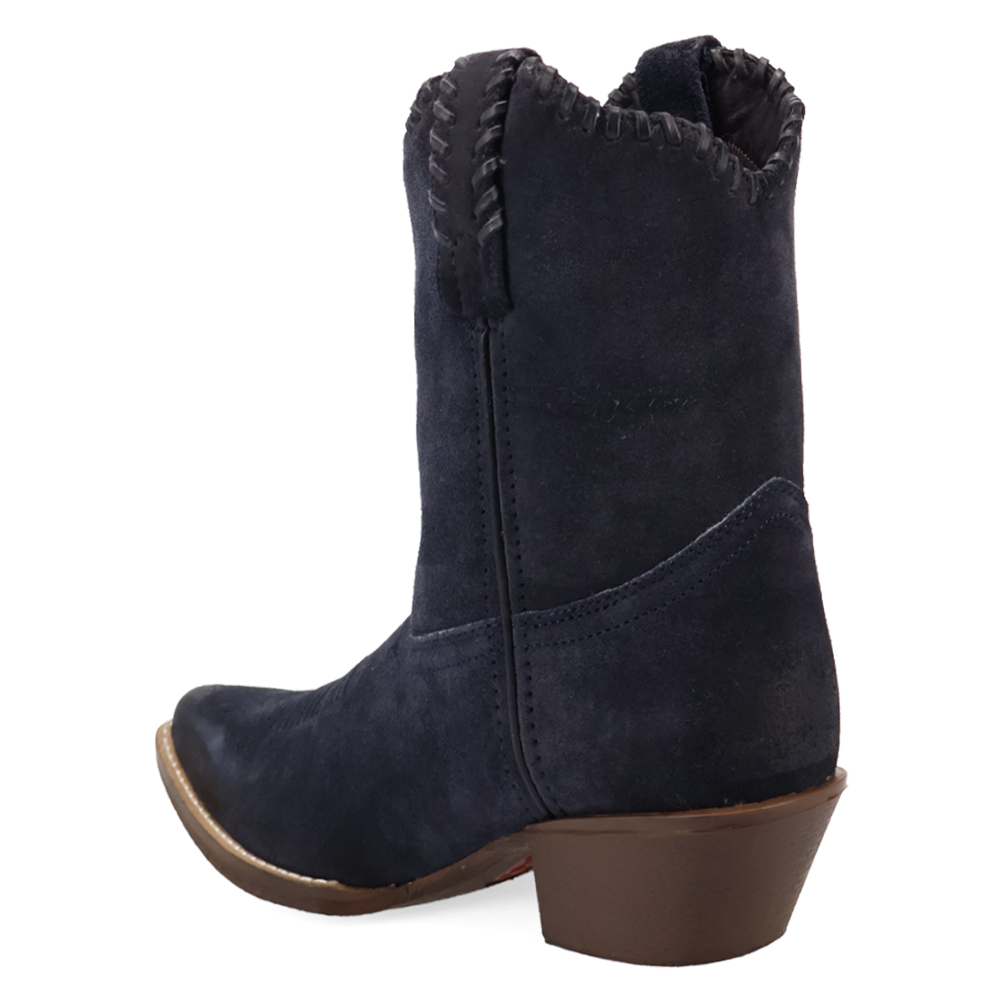 Laredo Whitley Blue Suede Leather Bootie 20112