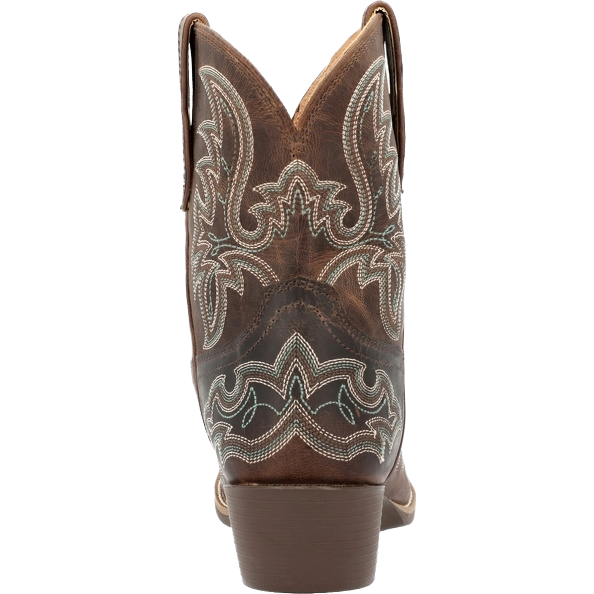 Durango Ladies Shyloh Embroidered Driftwood Brown Western Bootie DRD0492