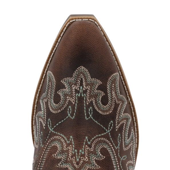 Durango Ladies Shyloh Embroidered Driftwood Brown Western Bootie DRD0492