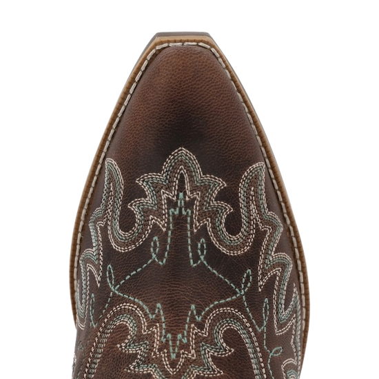 Durango Ladies Shyloh Embroidered Driftwood Brown Western Bootie DRD0492