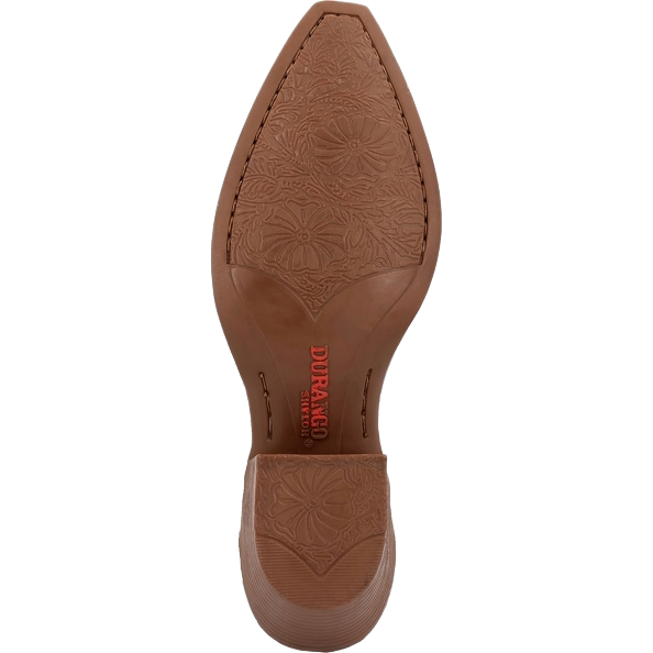 Durango Ladies Shyloh Embroidered Driftwood Brown Western Bootie DRD0492