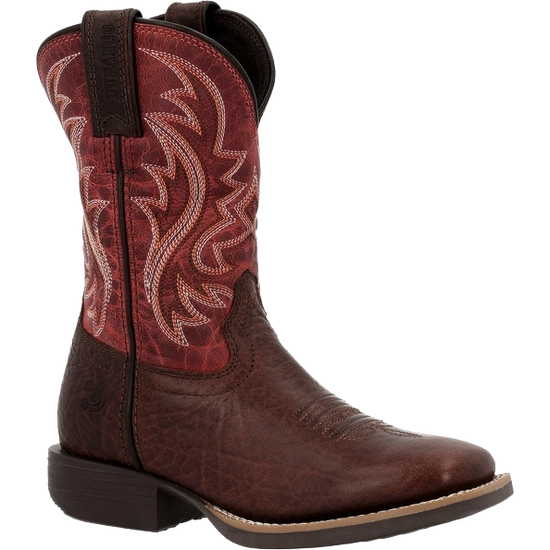 Durango Little Girl's Shyloh Dynamite Red & Mahogany Western Boot DBT0251C