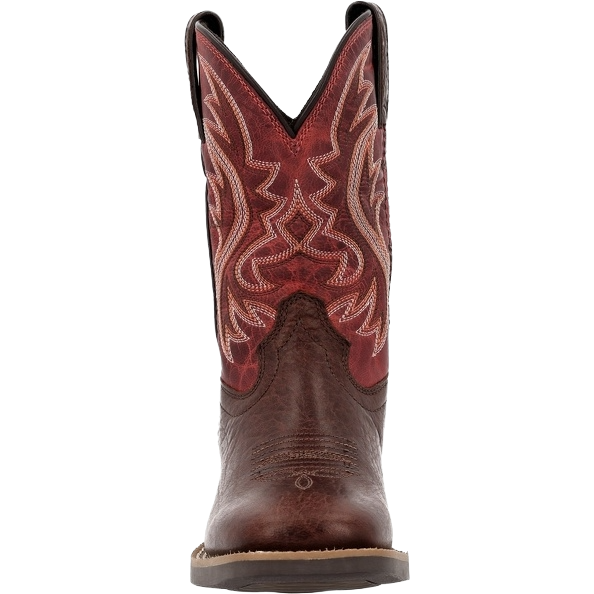 Durango Little Girl's Shyloh Dynamite Red & Mahogany Western Boot DBT0251C