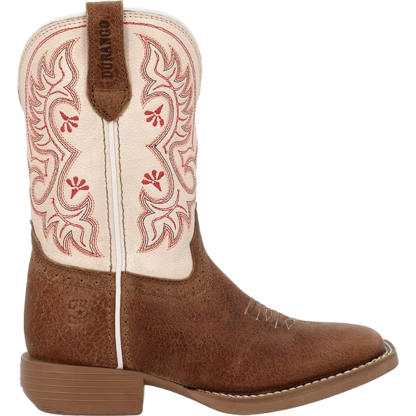Durango Youth Girl's Shyloh Metallic Peach & Tan Western Boot DBT0253Y