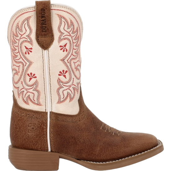 Durango Youth Girl's Shyloh Metallic Peach & Tan Western Boot DBT0253Y