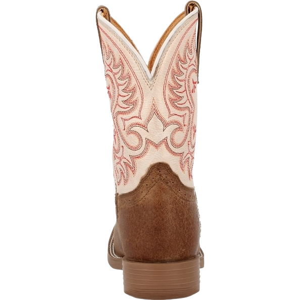 Durango Youth Girl's Shyloh Metallic Peach & Tan Western Boot DBT0253Y