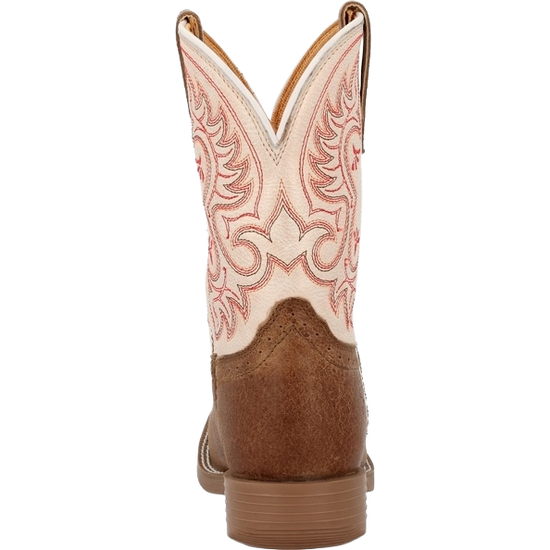 Durango Youth Girl's Shyloh Metallic Peach & Tan Western Boot DBT0253Y